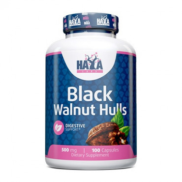 Haya Labs Black Walnut Hulls 500mg 100caps