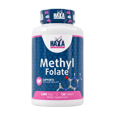 Haya Labs Methyl Folate 1000mcg 120tabs