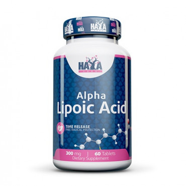 Haya Labs Alpha Lipoic Acid, Time Release, 300mg 60tabs (Parim enne: 12.2023)