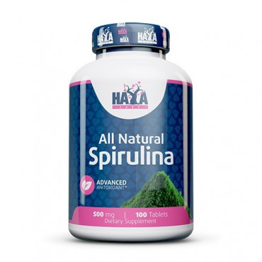 Haya Labs All Natural Spirulina 500mg 100tabs