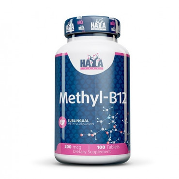 Haya Labs Methyl B12 200mcg 100tabs