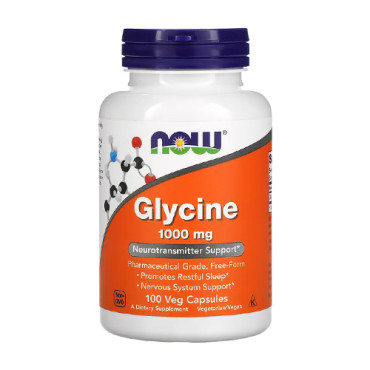 Now Foods Glycine 1000mg 100vcaps