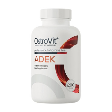 OstroVit ADEK 200tabs (Parim enne: 04.2025)