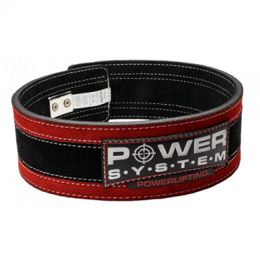 Power System Belt Stronglift Red