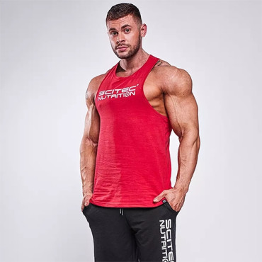 Scitec JUDE Men Tank Top Red